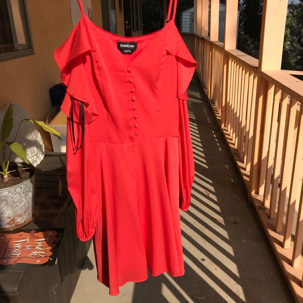 Orange/Red Dress